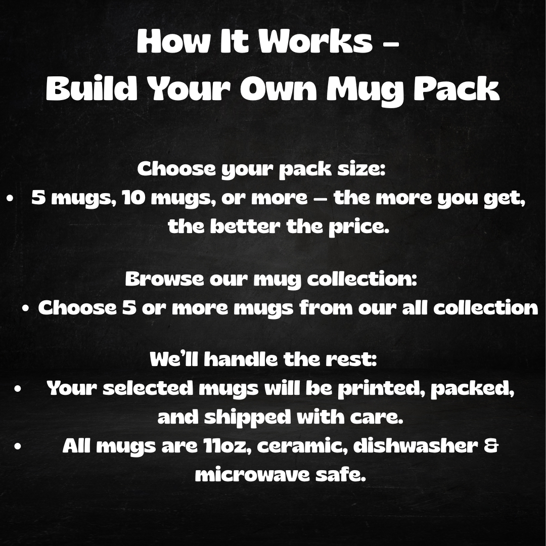 Startup Survival Pack – 5 Funny Mugs for Founders & Hustlers